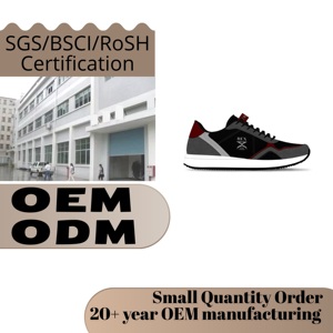 Chaussures de sport pour hommes personnalisables, respirantes, style Fly-knit, empeigne en mesh PU - Product Image 2