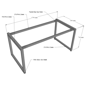 HBRT008 Minimalist Chinese Conference <b>Table</b> 90x180cm Rectangular System Metal Steel Legs Assembly Hotel <b>Office</b> Furniture - Product Image 5