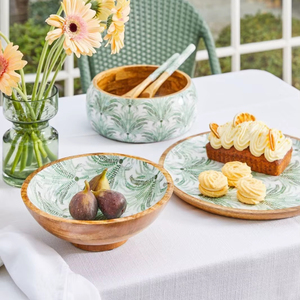 Mango wood <b>enamel</b> <b>Bowl</b> - Product Image 1