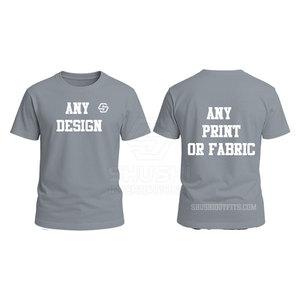 T-shirt d'été 2025 T-shirt sur mesure avec logo personnalisé T-shirt de marque privée à vendre - Product Image 5