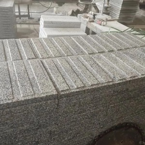 Dalles de pavage tactiles en <span class=keywords><strong>granit</strong></span> naturel PerfectStone, pierres directionnelles rayées pour voies pour aveugles, pour projets routiers municipaux - Product Image 3
