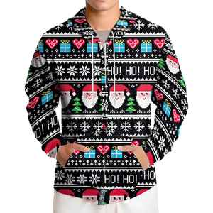 Sweats à capuche par sublimation Sweat à capuche 3d Offre Spéciale de Noël de dessin animé sur mesure Produits fabriqués au Pakistan - Product Image 6