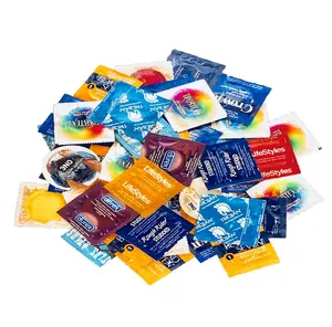 Wegwerp Herbruikbare Natuurlijke Rubber Latex Durex Latex Seksuele Plezier Condooms Voor Mannen