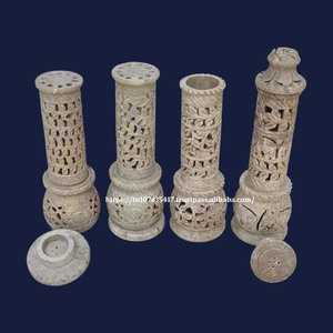 Grossiste indien du meilleur fournisseur de produits en stéatite Handi sculpté à la main avec forme ronde utilisé pour les cadeaux d'affaires Article à usage - Product Image 2