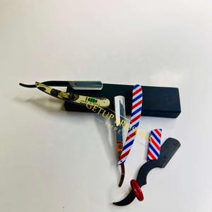 Maquinilla de Afeitar Profesional de Acero Inoxidable de Una Sola Hoja para Hombre, Diseño Multicolor, Personalizable con Marca Privada - Product Image 1