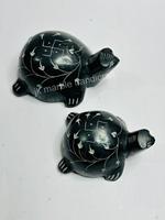 Statue de tortue en marbre noir en gros, sculptée à la main, meilleur prix, symbole de bonne fortune pour la décoration de la maison et du bureau
