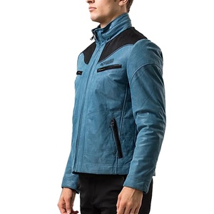 Chaqueta de moto de cuero a la moda para hombre, chaqueta de moto para carreras de coches, chaqueta de moto OEM de invierno de alta calidad a la venta - Product Image 3