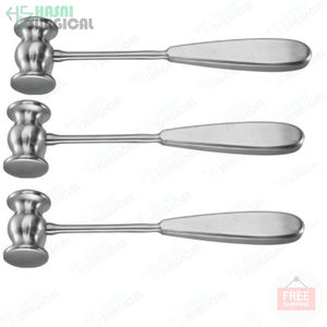 Offre Spéciale Bone Maillets marteaux à manche court Orthopédique Bone Mallet marteau CE ISO Approuvé Matériau utilisé en acier inoxydable - Product Image 6