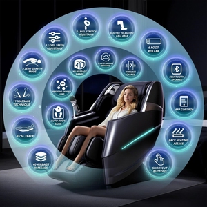 Fauteuil de massage électrique multifonctionnel intelligent pour la maison, capsule spatiale entièrement automatique, petit format, massage complet du corps, moderne - Product Image 3