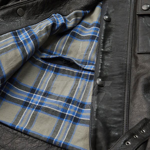 Meilleure vente dernière veste en cuir de moto de style 2025 veste d'hiver en cuir de moto personnalisée - Product Image 6