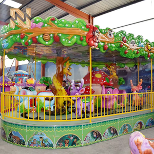 Train électrique sur rail à <span class=keywords><strong>thème</strong></span> animaux de la jungle, capacité 2500 kg, attraction de <span class=keywords><strong>fête</strong></span> <span class=keywords><strong>foraine</strong></span> pour enfants et adultes - Product Image 1