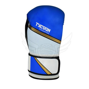 Guantes de boxeo hechos de cuero sintético, guantes de boxeo duraderos, cómodos, 12oZ - Product Image 2