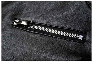 Nuevas chaquetas de cuero de talla grande personalizadas para hombre, logotipo transpirable a prueba de viento, tela de lona al mejor precio para el estilo callejero de invierno - Product Image 6