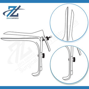 Espéculo Vaginal Graves Manual con Acabado Brillante 115x35mm, Acero Inoxidable Quirúrgico, Certificado CE, Instrumentos Reutilizables de Alta Calidad - Product Image 3