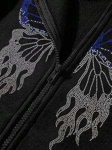 Sudadera con Capucha Personalizada Bordada de Otoño para Hombre, Estilo Urbano, Holgada, 100% Algodón, con Bolsillo, Alta Calidad - Product Image 5