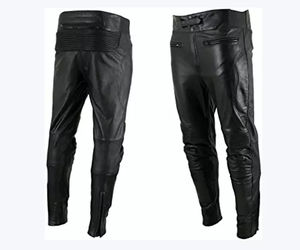 Pantalones de Hombre de Alta Calidad, Cuero Genuino, Corte Recto, Impermeables, Estilo Urbano, Casual, Personalizados, OEM Premium, Cintura Media, Corte Regular - Product Image 6