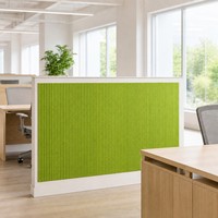 Panneau acoustique en PET moulé en 3D Kuswave |   Panneau acoustique intégré 3D 2400x1200mm en feutre thermoforeté en fibre de polyester