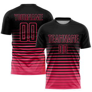 เสื้อฟุตบอล OEM แบบกำหนดเอง พิมพ์ลายแบบ Sublimation ผ้าโพลีเอสเตอร์ 100% แห้งเร็ว ระบายอากาศได้ดี สำหรับผู้ใหญ่ ทุกเพศ เสื้อกีฬาทีม แบบกำหนดเองสำหรับทีม - Product Image 1