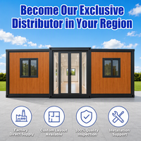ADU de jardin pour une vie multi-générationnelle - Maison préfabriquée extensible - Conception pliable en kit pour des frais de transport réduits