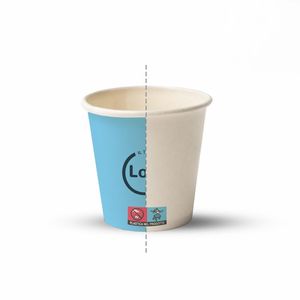 แก้วกระดาษ 090 ซีซี - แบบกำหนดเองได้ทั้งใบด้านล่าง - Product Image 2