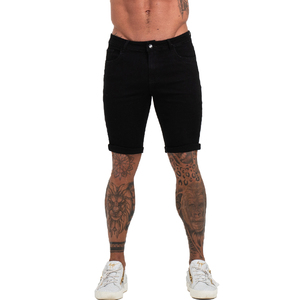 <b>Men's</b> <b>Shorts</b> Skinny <b>Short</b> Pants <b>Jean</b> <b>Shorts</b> <b>for</b> <b>Men</b> Elastic Waist Slim Fit Streetwear Stretch - Product Image 2
