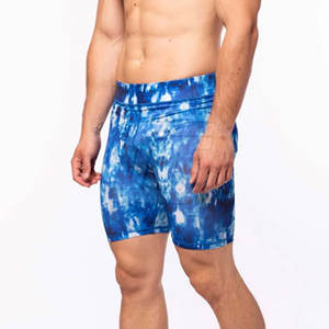 กางเกงขาสั้นผู้ชายแบบรัดรูป ผ้าแห้งเร็ว ยืดหยุ่น เหมาะสำหรับออกกำลังกาย ฟิตเนส และการฝึกซ้อม - Product Image 5