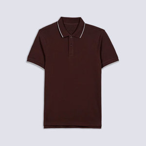 เสื้อโปโลผู้ชายคอปกแบบมีโครงสร้าง สไตล์สมาร์ทแคชชวล ผ้าถักเนื้อละเอียด เสื้อโปโลสำหรับธุรกิจ ชุดทำงานมืออาชีพ เสื้อโปโลผ้าปิเก้ ไซส์ใหญ่ - Product Image 4