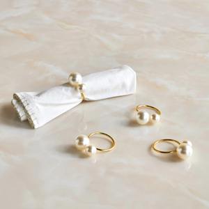 Rond de serviette rond en acier inoxydable argent poli miroir pour mariages et événements accessoire de décoration de table pour les fêtes - Product Image 6