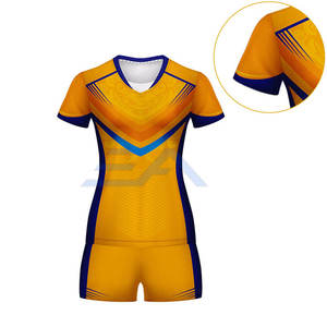 ชุดยูนิฟอร์มวอลเลย์บอลชาย ราคาโรงงาน มีสินค้าในสต็อก ปรับแต่งได้ คุณภาพสูง ผลิตจากโพลีเอสเตอร์ 100% - Product Image 3
