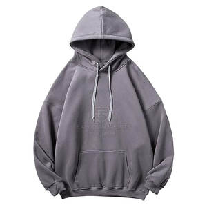 Sweat-shirts à épaules tombantes en coton 100% personnalisés - Tissu polaire léger de haute qualité, séchage rapide et respirant - Product Image 1