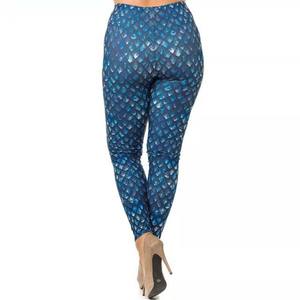 เลกกิ้งเอวสูงของผู้หญิงผ้าคอตตอนผ้าไหมสแปนเด็กซ์ระบายอากาศได้ผ้าคอตตอน100% ดีไซน์เฉพาะสินค้าใหม่ออกแบบได้ตามต้องการ - Product Image 2