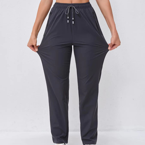 c Casual Stylish Breathable Cargo Jogger 100% Cotton Wholesale Woman Trousers Customize Design Lightweight Cargo Pants Women - Product Image 4