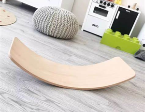 Planche d'équilibre en bois de haute qualité vietnamienne/planche d'équilibre oscillante/planche de yoga pour enfants/adultes - Product Image 6