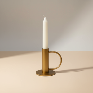 Top Selling Gold Metal <b>Taper</b> <b>Candle</b> <b>Holder</b> Round Shape for Tabletop Home Wedding Decoration Handmade Stand Bulk Wholesale - Product Image 3