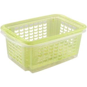 Cestino portaoggetti, taglia M, 40 x 25 x 15 cm, Fritz, neutro trasparente - Product Image 4