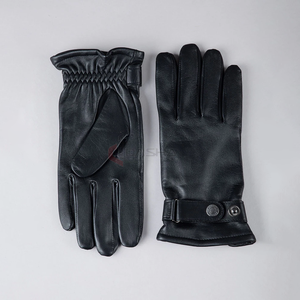 ถุงมือขับรถหนังสำหรับผู้ชายถุงมือสัมผัสนุ่มสบายใช้ในชีวิตประจำวันโลโก้ออกแบบได้ตามต้องการ - Product Image 1