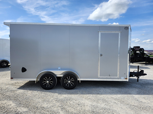 2027 US Cargo 7x16 Enclosed Cargo <b>Trailer</b> Utility <b>Trailer</b> Cargo Hauler Equipment <b>Trailer</b> 84" Interior Height Ramp Door for sale - Product Image 2