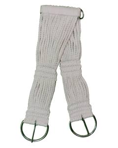 Y & Z 25-Strand Nylon Cinch Horse Cirth Halter de cuero con estilo de algodón Tamaño del caballo - Product Image 2