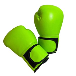 Venta al por mayor profesional PU cuero de alta calidad MMA guantes de entrenamiento logotipo personalizado impresión lucha Winining guantes de boxeo - Product Image 1