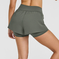 Shorts de sport et yoga personnalisés les plus vendus avec poches, nouveau design, taille mi-haute, séchage rapide, écologiques et respirants pour femmes