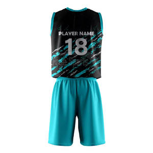 Tenues de volley-ball professionnelles à séchage rapide et respirantes, nouveau design, haute qualité, 100% polyester, personnalisable, Foge Sports FS-915 - Product Image 2