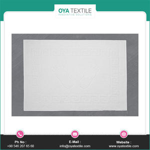 Hot Selling 100% Cotton Microfiber Bathmat Woven and <b>Absorbent</b> <b>Mat</b> for Hotel Bathroom - Product Image 6