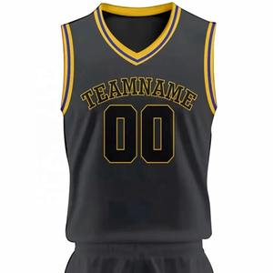 Uniforme de Baloncesto sin Mangas 100% Poliéster, Ropa Deportiva Transpirable de Alta Calidad, Conjunto de Camiseta y Pantalones Cortos, Uniforme de Baloncesto al por Mayor - Product Image 2