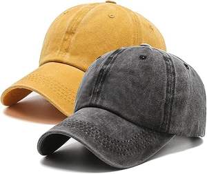 OEM Custom High Quality Men's Sporty Two Tone Baseball Hat Beige A-<b>Frame</b> Cotton <b>Embroidery</b> Logo Adjustable - Product Image 1