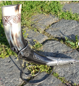 Bebida histórica medieval Bebida Alcohol Banquete Fiesta Vikingo Tazas para beber, Regalo de aniversario, Regalos de marido, Regalo de parejas, - Product Image 1
