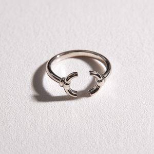 Proveedor de joyería de moda geométrica minimalista apilable nudo personalizado - Product Image 6