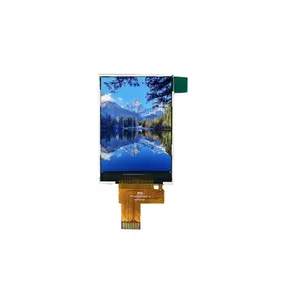 Layar Lcd Ips 2.4 inci QVGA resolusi 240*320 ST7789V Driver Ic Tft layar Lcd 450Nits