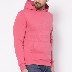 Winter Men's <b>Hoodie</b> Customized Color & Logo Solid 100% Cotton <b>Soft</b> Fabric High Quality Durable Casual Wear Breathable - Product Image 2