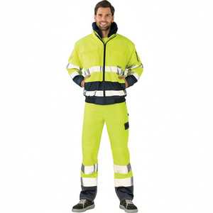 Chaqueta de Alta Visibilidad PLANAM Amarilla/Azul para Equipo de Seguridad y Supervivencia - Product Image 2