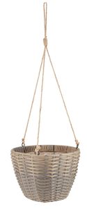 Poly <b>Rattan</b> Handmade Hanging <b>Planters</b> with Handle Eco-Friendly Home Storage Organizer for Plants Laundry Fruit - Product Image 4